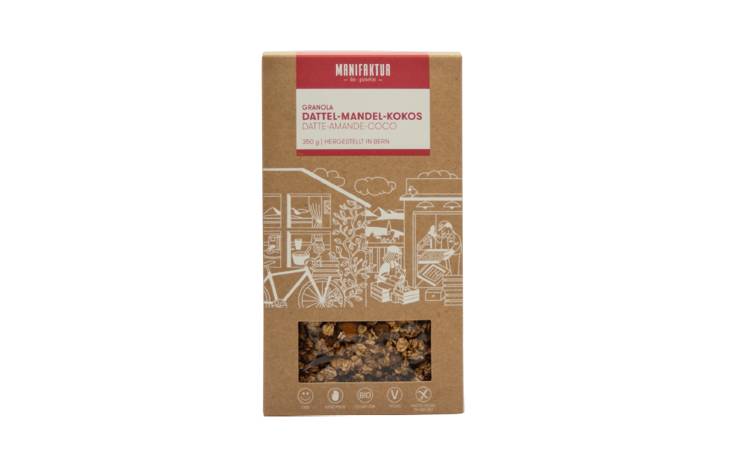 Granola - Datteln, Mandeln, Kokos