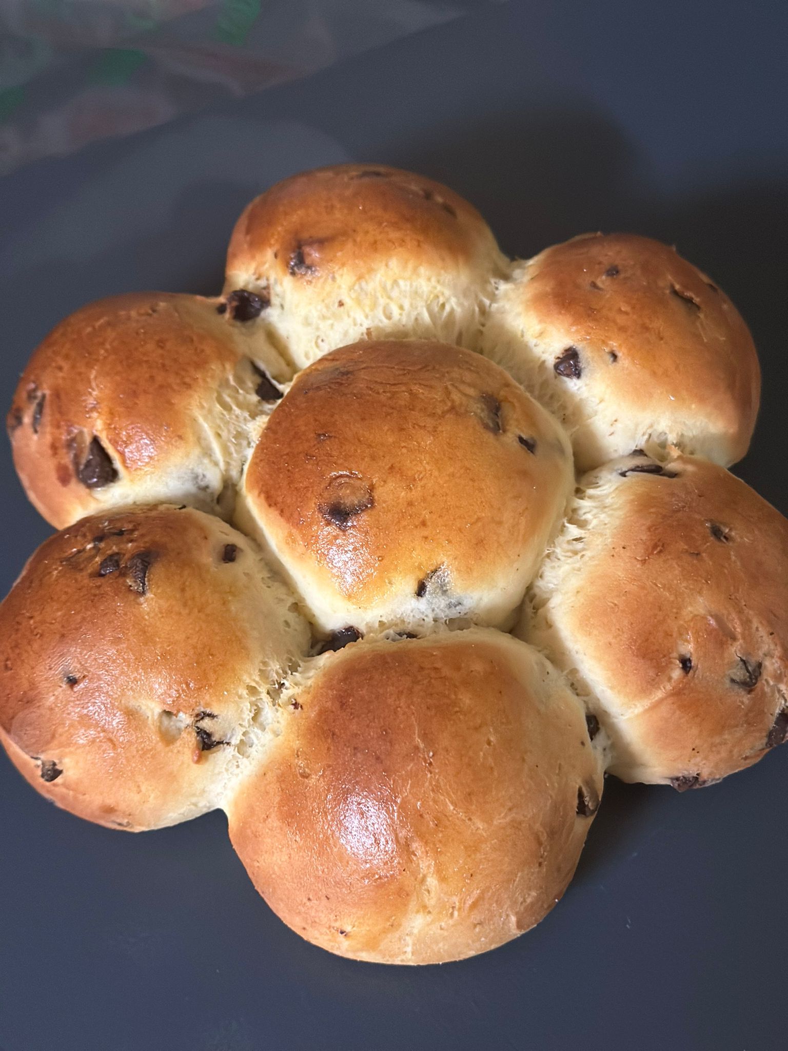 Dreikönigskuchen Schoggi