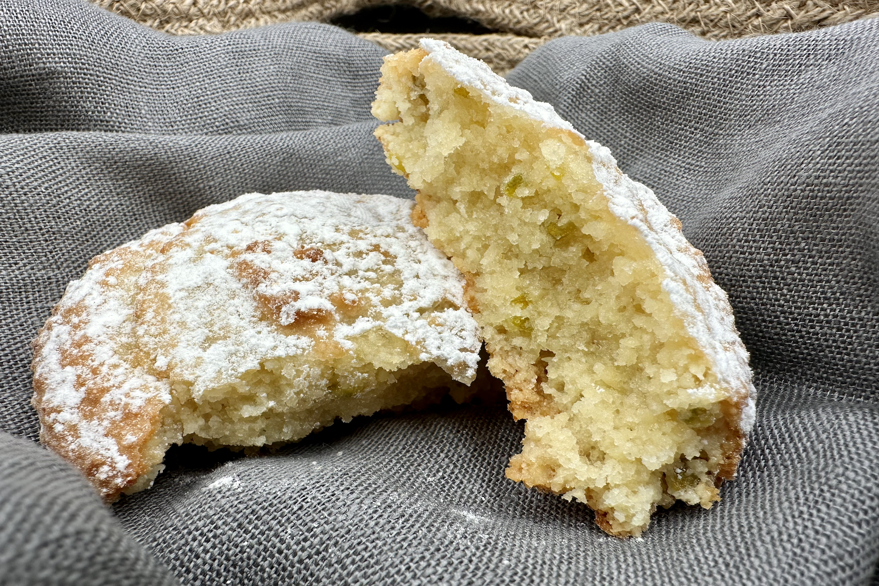 Amaretti Zitrone (laktosefrei)
